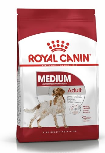 Royal Canin Dog SHN Medium Adult - Alleinfuttermittel für Hunde - Für mittelgroße ausgewachsene Hunde (zwischen 11 und 25 kg) (4 kg)