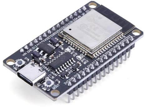 ESP32 WROOM-32 Development Board, Wi-Fi, Bluetooth, BLE, 2.4 GHz
