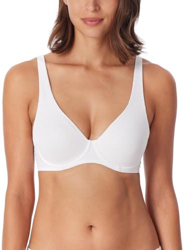 Schiesser Damen Bügel-BH Mit Spacer-Futter - Air BH, Weiss_181129, 85B EU