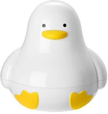 Microwave Egg Steamer – 4-Egg Duck Shaped Microwave Boiler, Fast Kitchen Egg Cooker | Poached, Hard, Soft Egg Steamer with Lid, Safe Egg Maker for Healthy Quick Breakfast Prep