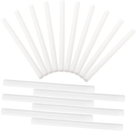 BUGUUYO 16pièce Bâtons De Colle Thermofusible Colorés Pour Outil De Réparation Multifonctionnel Blanc