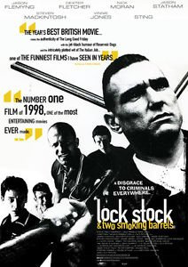 Lock stock and two smoking barrels - film 2 - movie poster - A3 Poster