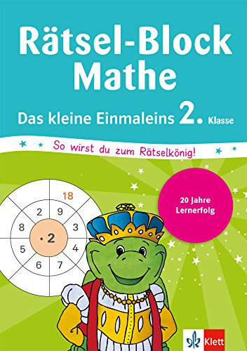 Klett Mein Rätsel-Block Einmaleins-Rätsel: Mathematik 2. Klasse: So wirst du zum Rätselkönig! (Die kleinen Lerndrachen)