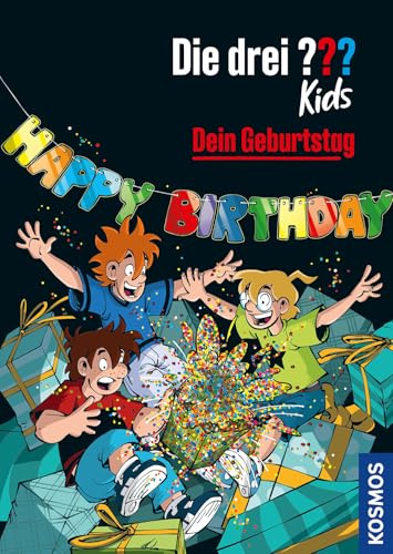 Die drei ??? Kids, Dein Geburtstag: Happy Birthday - Dein persönliches Geburtstagsbuch mit coolen Ideen und Vorlagen für deine Party. Ein besonderes Geschenk für alle Detektiv-Fans