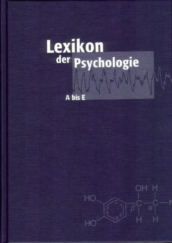 Lexikon der Psychologie Band 1