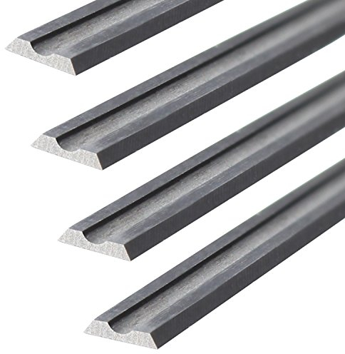 4x HM Hartmetall Hobelmesser Wendemesser 80,5mm für Hobel Elektrohobel AEG DEWALT ELU