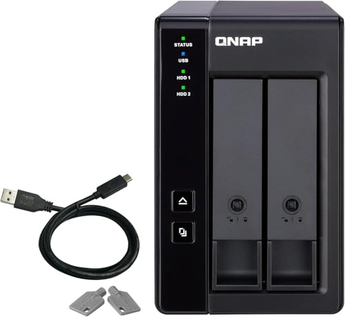 Macierz dyskowa Qnap 2-wnÄ™kowa obudowa rozszerzajÄ…ca RAID z USB3.1 (TR-002)