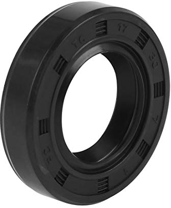 X AUTOHAUX TC Wellendichtring Dichtring Gummi Doppellippe 17mm X 30mm X 7mm für Motorrad Kurbelwellen und Hydraulikpumpen