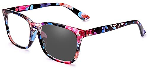 Jcerki Photochromic -1.75 Distance nearsighted Myopia glasses Multi-colored Frame Unisex Spectacles