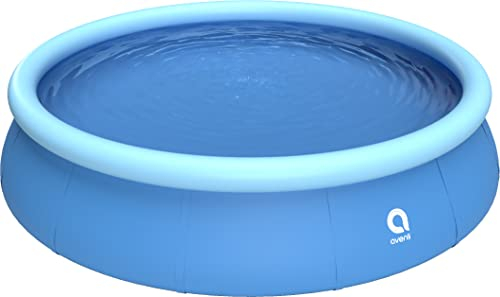 Avenli Pool 427 x 84 cm Family Prompt Set Pool Aufstellpool ohne Pumpe Pool-Set blau Gartenpool rund Schwimmbecken für Familien & Kinder
