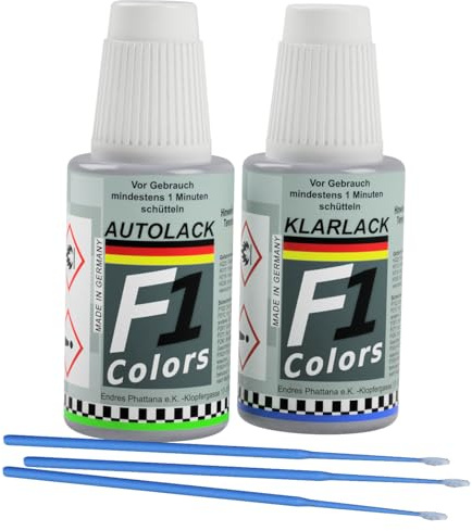 F1COLORS Lackstift für Mercedes 169 STEINGRAU