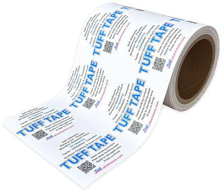Tuff Tape Waterproof & Airtight, Extra Strong Tent, Inflatable, Clothing, Outdoor, Transparent Tape 10m x 150mm (Extra Wide Roll) - Flexible, Self Adhesive and Durable: Ideal for Rips and Holes
