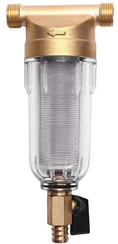 4 Filtres à à Bouche Fendue Purificateur PréFiltre en Cuivre-Cuve de Lavage à Contre- ÉLimination de la Rouille Tuyau à SéDiments