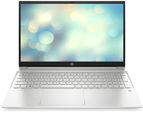 HP Pavilion Laptop | 15,6 Zoll FHD IPS Display | AMD Ryzen 5-7530U | 8 GB DDR4 RAM (2 x 4 GB) | 512 GB SSD | AMD Radeon-Grafikeinheit | Windows 11 Home | QWERTZ Tastatur | Silber Fast Charge