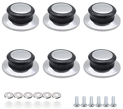 Boutons De Couvercle De Pot, Poignées De Couvercles De Casseroles, Boutons De Remplacement Universels, 6 pcs, Pour Couvercles De Casseroles / Marmites / Casseroles à Sauce