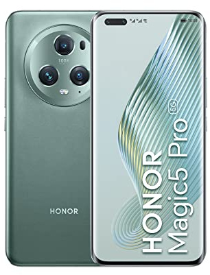 HONOR Magic5 Pro 5G Smartphone 12+512GB, Dual SIM, MEADOW GREEN (ricondizionato)