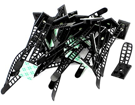 Kabelbinder-Befestigungssitz 31 Stück ATC-17 Kunststoff verstellbarer selbstklebender Kabelbinder-Halter