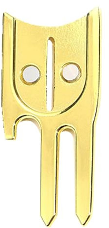Golf Pitchgabel | Tragbares und verschleißfestes Ballmarker-Divot-Werkzeug - Langlebige Markierung von Golfbällen zum Platzieren des Schlägers. Tolles Geschenk für Golfbegeisterte in der Familie und F