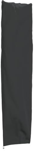 Gartenmöbel-Zubehör, Gartenmöbel-Abdeckungen, Gartenschirm-Abdeckung, schwarz, 240 x 57/57 cm, 420D Oxford