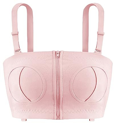lvifloae Reggiseno per Allattamento in Cotone FA6010, Reggiseno Speciale per tiralatte a Mani libere, Biancheria Intima Senza Anello in Acciaio, Adatto a Tutti Reggiseno per tiralatte