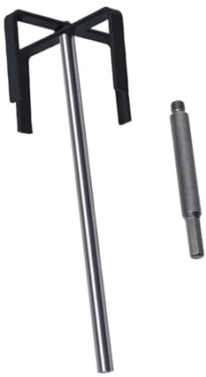 Sharplace Mixing Paddle for Drill,Stirring Tool Reusable Multipurpose Paint Mixer Tool Paddle for Construction Sites Renovation Project