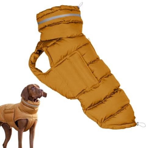 Hunde-Wintermantel – warme Hundejacke, dicker Hunde-Wintermantel, warme Winterjacke, warme Schneejacke für kaltes Wetter, Haustierkleidung, dicke Kleidung für große Hunde, kalte Herbst- und