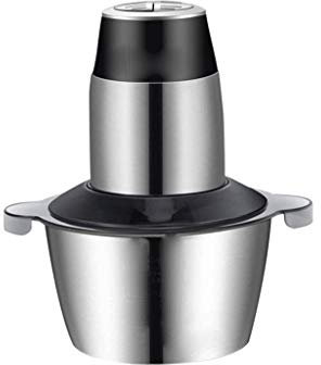 Procesador de Alimentos eléctrico con Cuchillas revestidas de Titanio y Recipiente de Acero Inoxidable, picadora de Carne Speed Kitchen