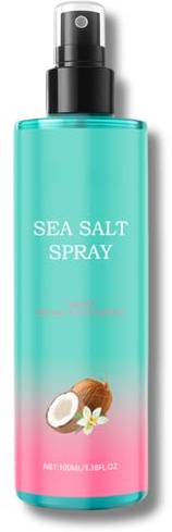 Sea Salt Spray for Hair - Coconut Volumizing Salt Water spray for Women, Texture s-pray for Hair Women with Lightweight Hold, Beachy Waves, Frizz Control & Boosted Volume