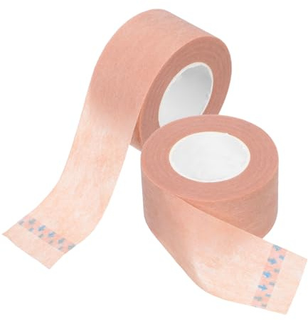 DECORNIJIA 2 Rouleaux Ruban Adhésif pour Paupières à Deux Faces Peau Respirante Non Réfléchissante Autocollants pour Double Paupière Invisibles Bandes de Lifting Oculaire pour Maquillage et