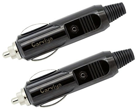 Carviya 3, 5, 6, 8, 10, 15, 20 Amp maschio, presa accendisigari/presa AUX, connettore 12 Volt con indicatore diodo fusibile
