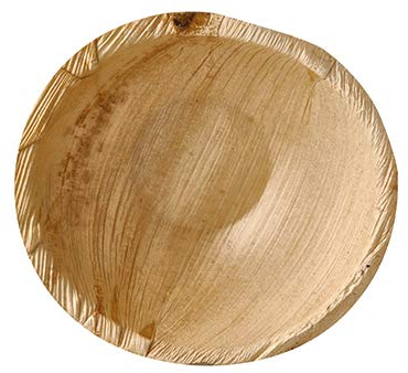 Papstar - 4 x 25 Coupelles, Feuille de palmierpure rond 425 ml Ø 15 cm · 6,5 cm