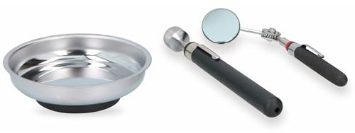 Set di 3 ciotole magnetiche combinate con calamita telescopica e specchio
