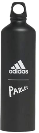 adidas unisex-adult Parley For The Oceans Steel Water Bottle,Black/White