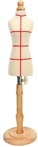 Cyrank Schneiderpuppe Für Damen, Professionelle Schneiderpuppe, Vollständig Feststeckbare Schaumstoff-Schneiderin, Flexible Schneiderpuppe Zum Nähen von Schneiderpuppen Für Frauen(B)