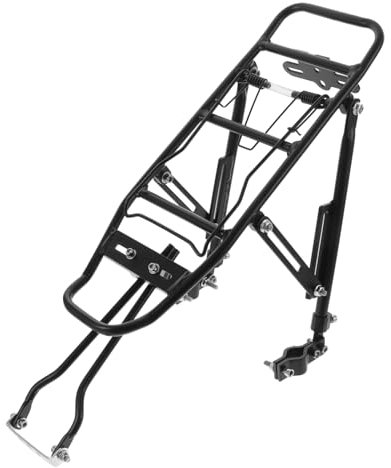 NAMOARLY Fahrradgepäckträger Für Mountainbikes Praktischer Rückstand Luggage Carrier Für Outdoor-aktivitäten Kompatibel Mit Meisten Fahrrädern Einfache Montage Langlebige Materialien