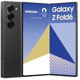 Samsung Galaxy Z Fold6 5G, 256GB, Crafted Black (Renewed)