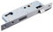 Serrure à Encastrer Serrure de porte en acier inoxydable 85 x 40, corps de serrure fendu, boîtier de serrure de porte en bois, panneau carré en métal