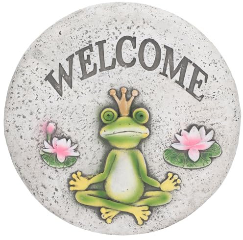 Hemobllo Zement Trittstein Für Garten Dekoration Robuste Frostfeste Trittplatten Für Grünflächen Und Garten Stilvolles Zubehör Für Außenbereiche Wiederverwendbare Dekorative Steinplatten