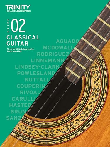 Trinity College London Classical Guitar Exam Pieces 2020-2023: Grade 2