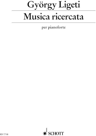 Musica ricercata: per pianoforte. Klavier.