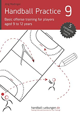Handball Practice 9 - Basic offense training for players aged 9 to 12 years
