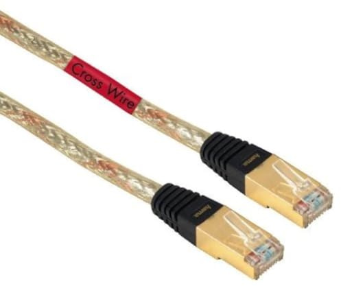 Hama 00050028 - Cable de Red (3 m, Transparente)
