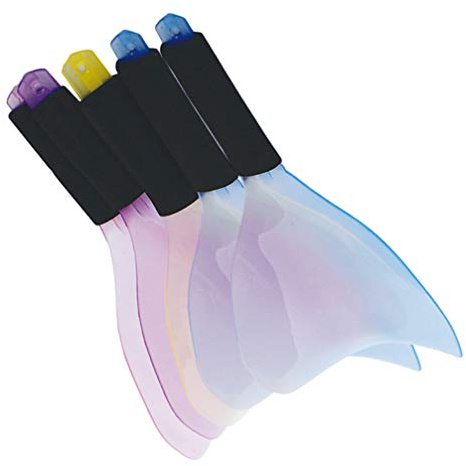 SOLUSTRE Haarspray-Maske Gesichts- Und Augenschutz Für Friseursalon Haarspray Schutzschild Für Haarstyling Anti-Rutsch-Abdeckung Für Salon Und Zuhause 31.50 X 15.30 Cm 5 Stück