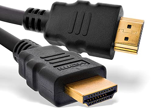InLine Zertifiziertes HDMI Kabel 1,5m schwarz/gold - Ultra High Speed HDMI 2.1 8K/4K Kabel mit Ethernet - 3-fache Schirmung & Vollkupferadern