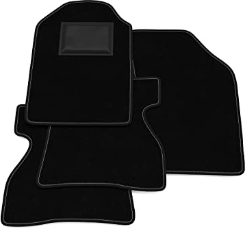 Fußmatten kompatibel mit Renault Kangoo - Family 2005-2008 ohne Dekoration, personalisiertes Automatten-Set, Teppich-Set, Autoteppich