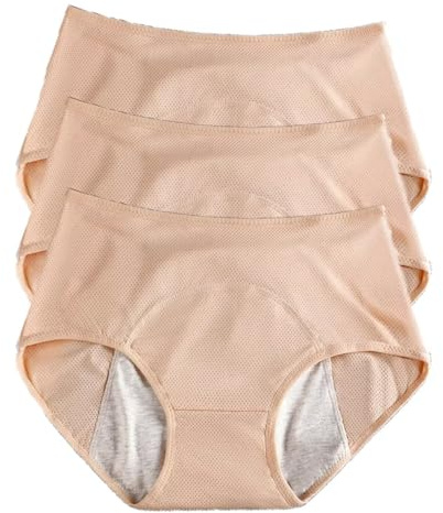 Inkontinenzslips für Damen, waschbar, Inkontinenzslip, waschbar, atmungsaktiv, waschbar, wasserdicht, Inkontinenzhöschen für den Menstruationszyklus