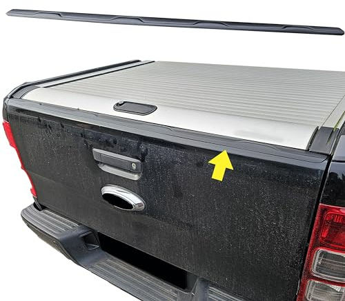 Ladekantenschutz Heckklappe Matt Schwarz für Ford Ranger T6 T7 12-19