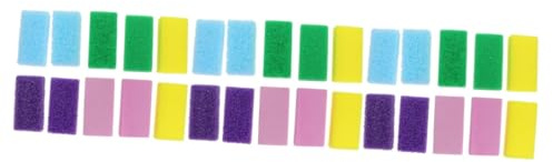 Healeved 45pezzi Pietre Per Pedicure Pu Colorate Rimozione Della Morta Strumenti Per La Dei Piedi Massaggio e Scrub Per Talloni Screpolati e Secca