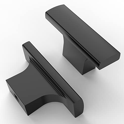 Amerdeco 10 Pack Kitchen Cabinet Knobs Dresser Knobs Drawer Knobs, Matte Black Knobs for Dresser Drawers, Knobs and Pulls for Bathroom Cabinets AM024