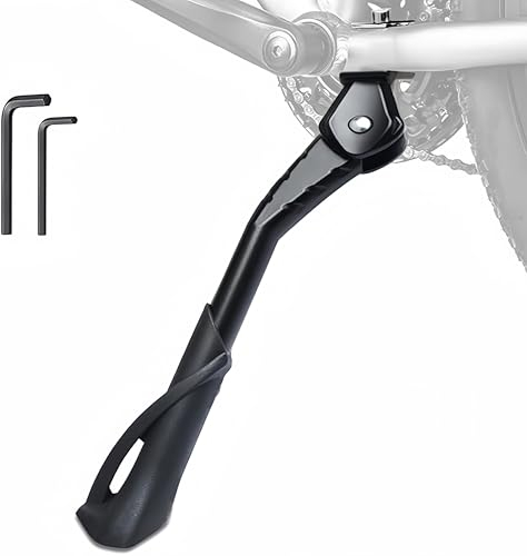 Frogetu Fahrradständer 24-29 Zoll, Höhenverstellbar Fahrrad Seitenständer, Utschfest Mittelständer Bike Stand, Stabil Cube Fahrrad Ständer für Mountainbike, Rennrad, Trekkingrad, Pendlerfahrräder